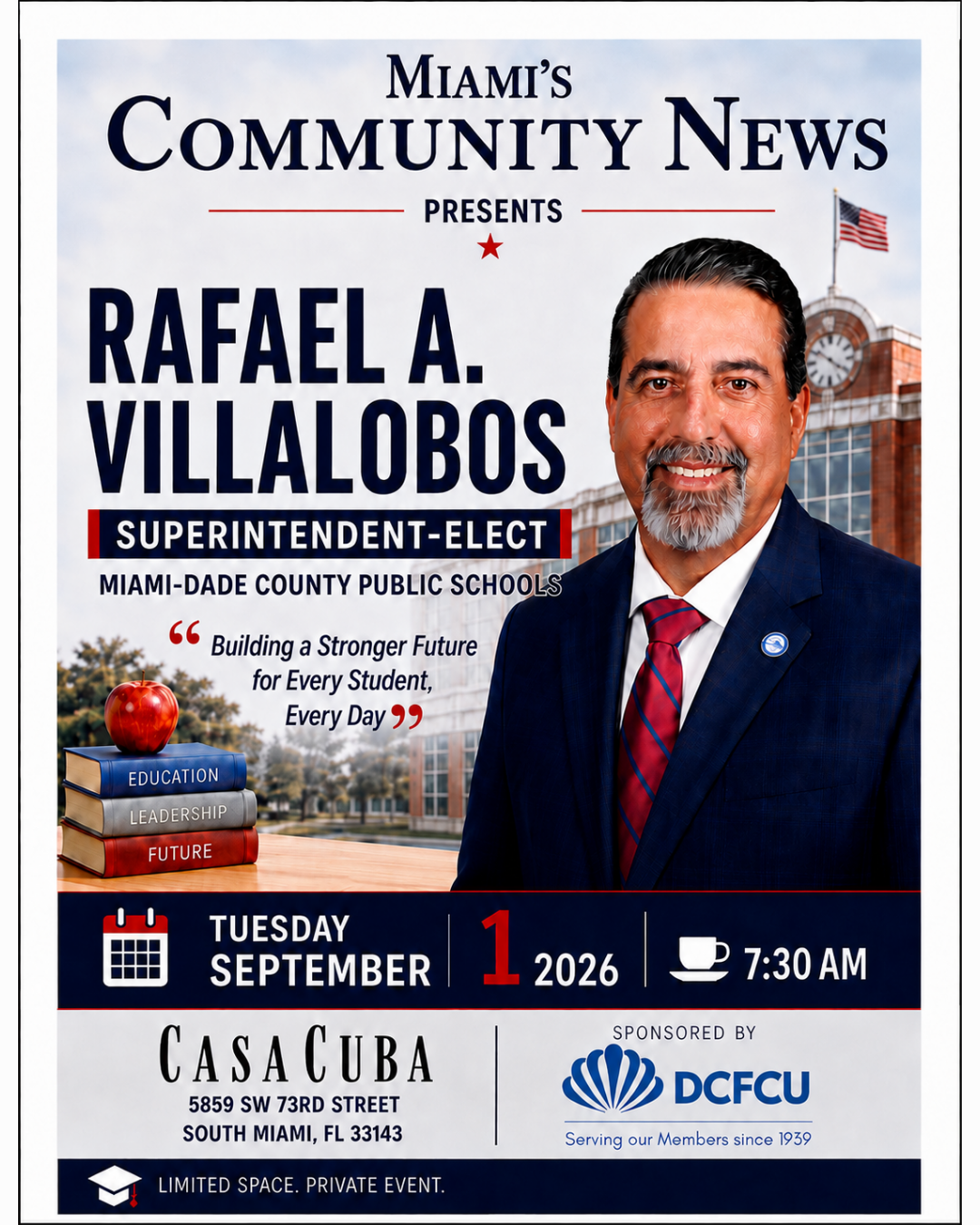 Greatest Networking Breakfast in Miami – Featuring Rafael A. Villalobos