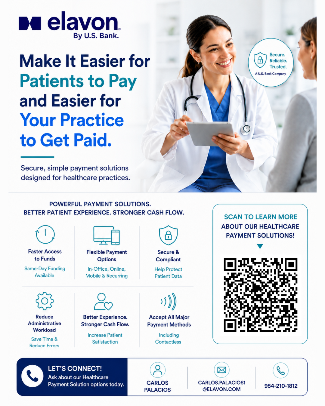 Make Patient Payments Easier with Elavon Healthcare Solutions