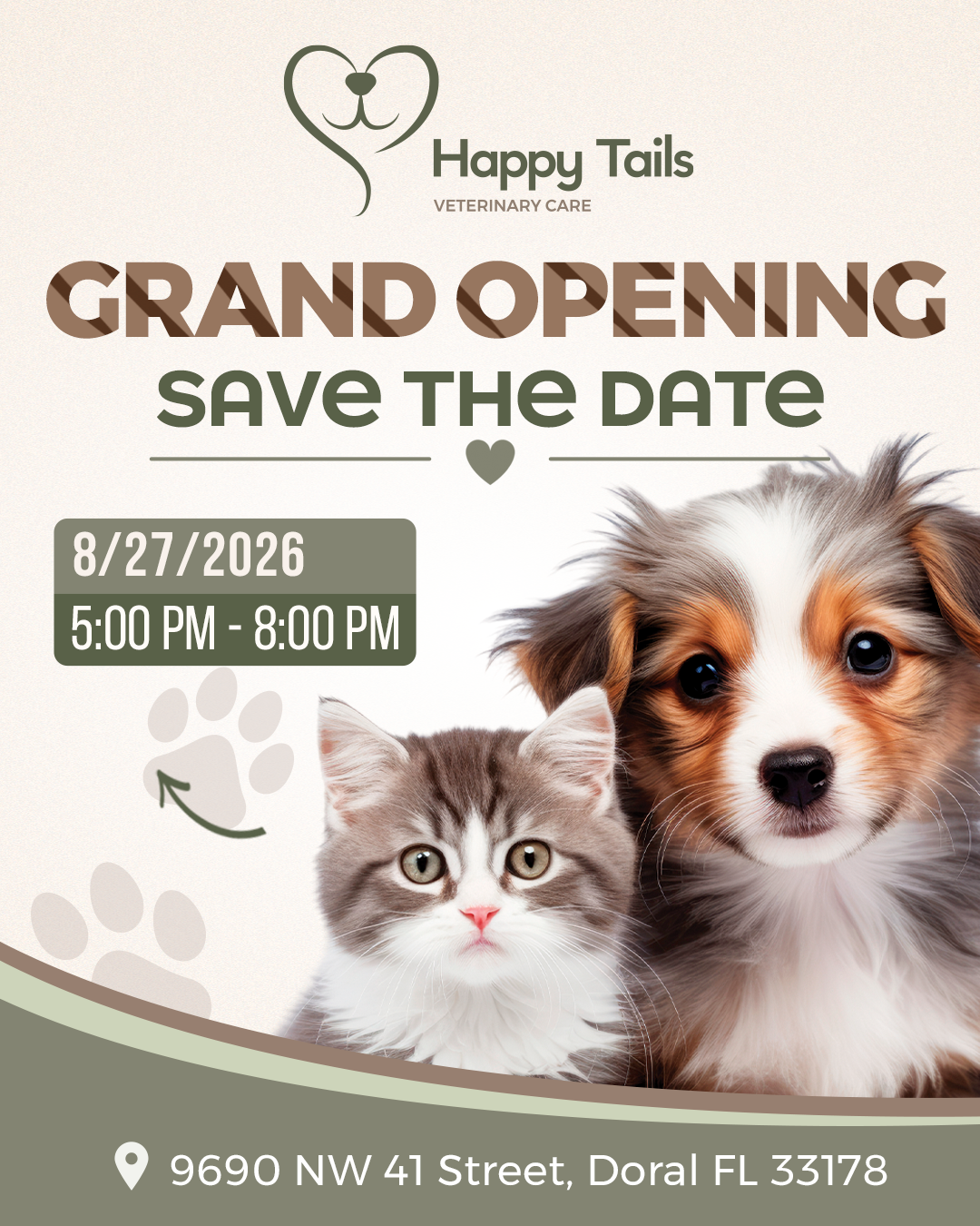 Happy Tails Veterinary Care Grand Opening
