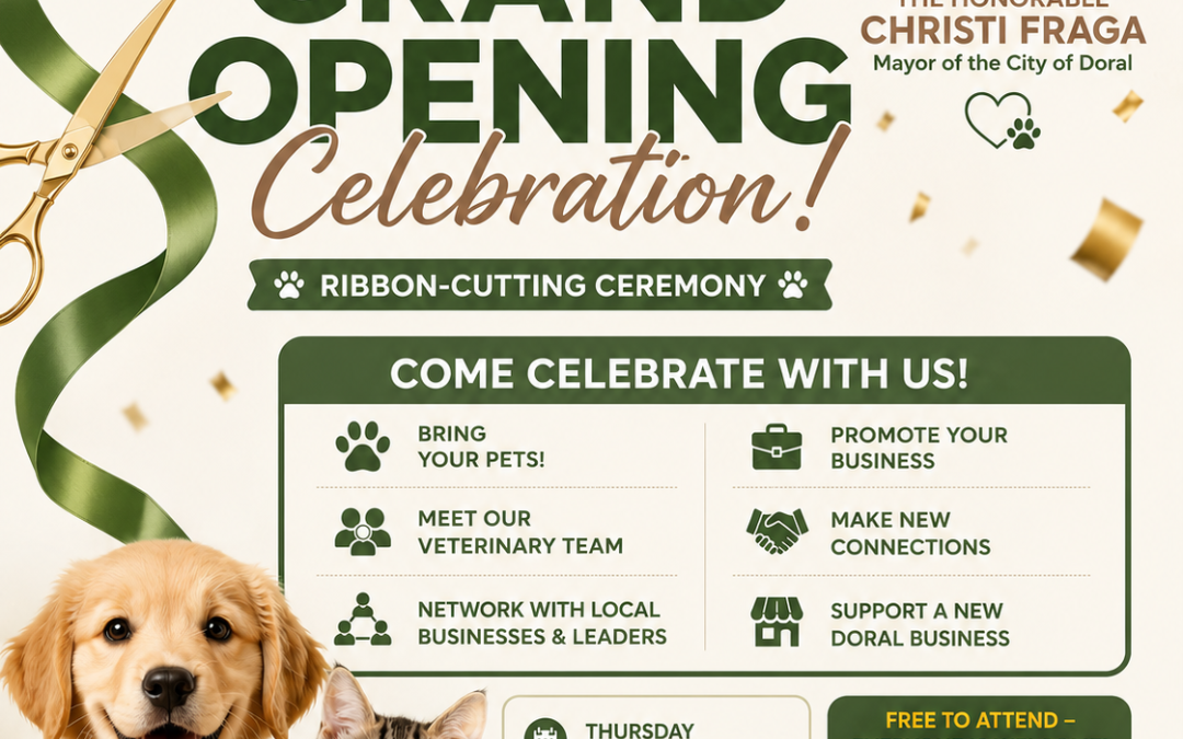 Happy Tails Veterinary Care  Grand Opening