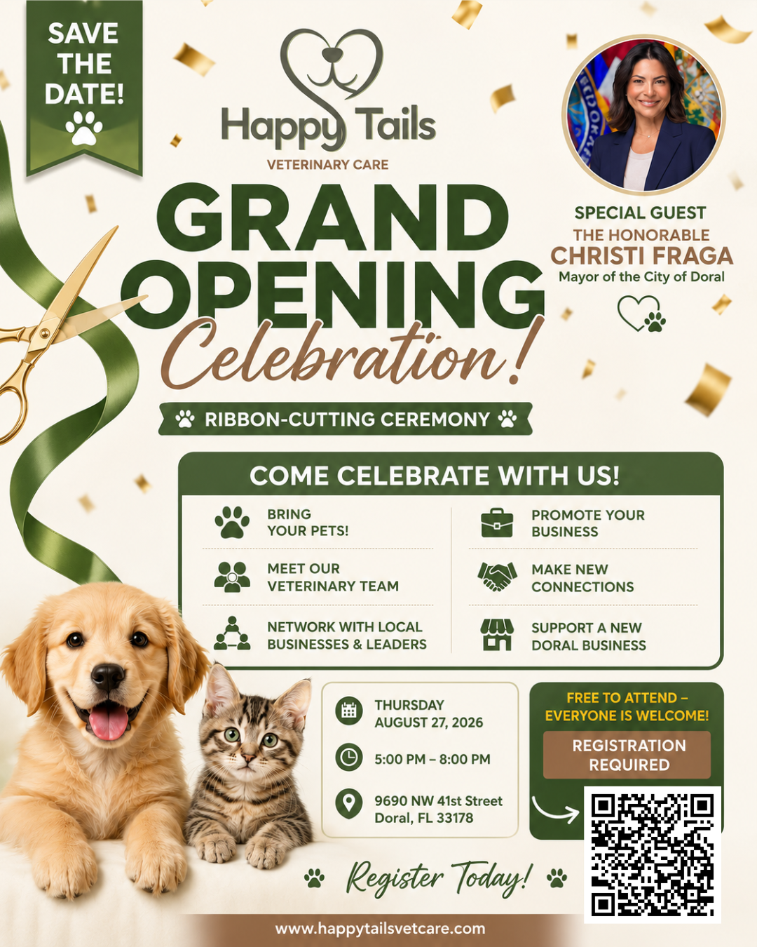 Happy Tails Veterinary Care Grand Opening
