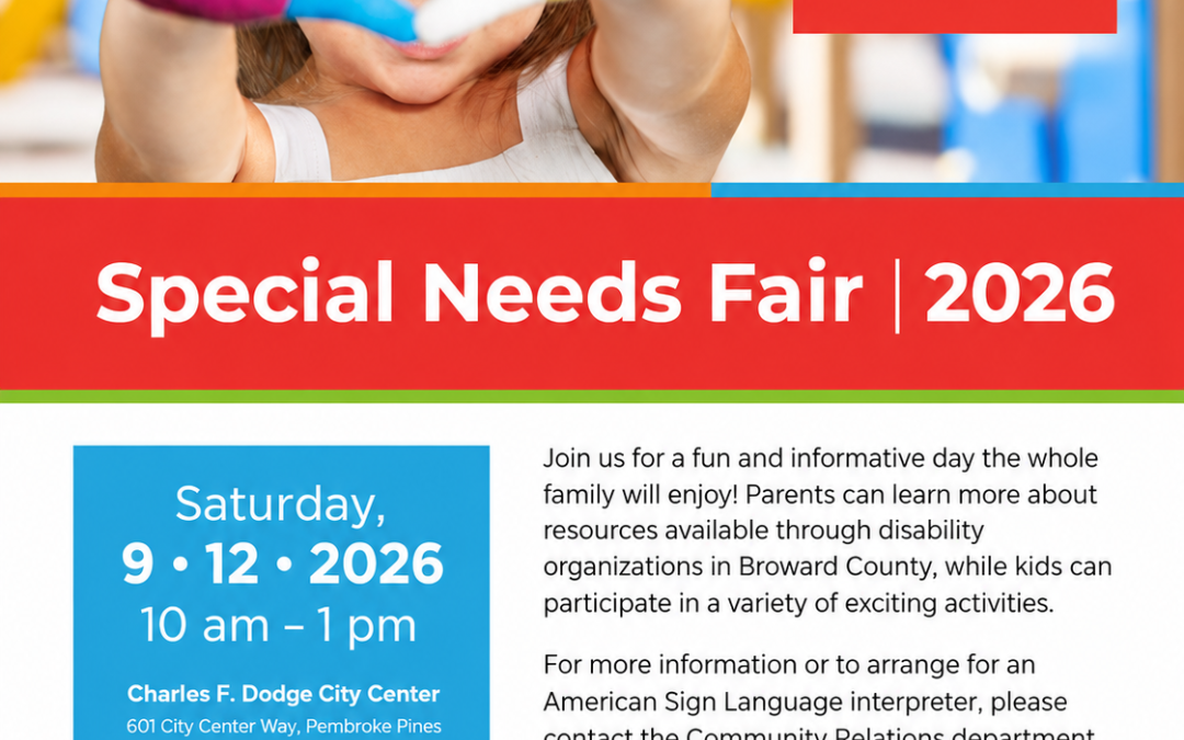 Joe DiMaggio Children’s Hospital 2026 Special Needs Fair – A Day of Resources, Activities & Family Fun