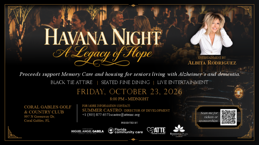 Assistance to the Elderly, Inc. You're invited! Havana Night