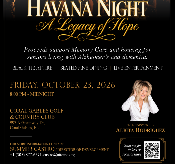 Assistance to the Elderly, Inc.  You’re invited! Havana Night