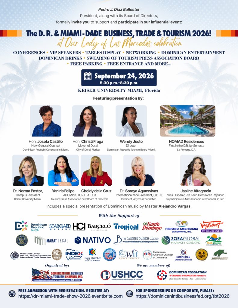 Dominican Intl Business & Tourism Chamber Inc.