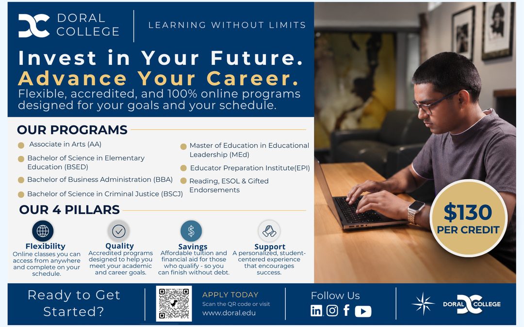 Doral College  Invest in Your Future