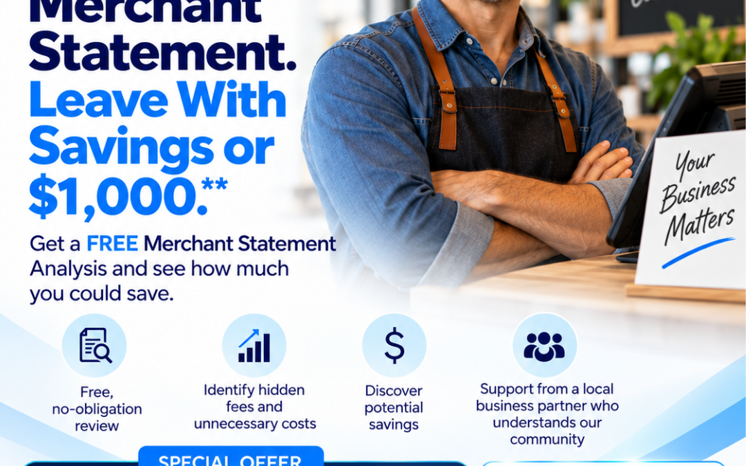 Elavon by U.S. Bank: Bring Us Your Merchant Statement. Leave With Savings — or $1,000.