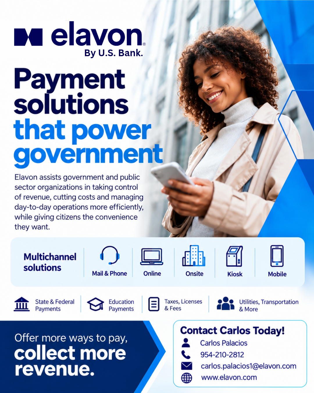 Elavon by U.S. Bank: Reduce Payment Costs & Modernize How Your Organization Gets Paid