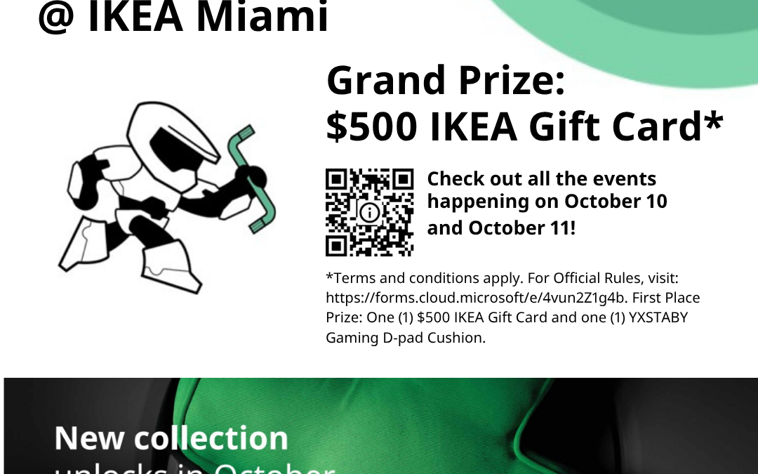IKEA  Free Gaming Event at IKEA Miami.
