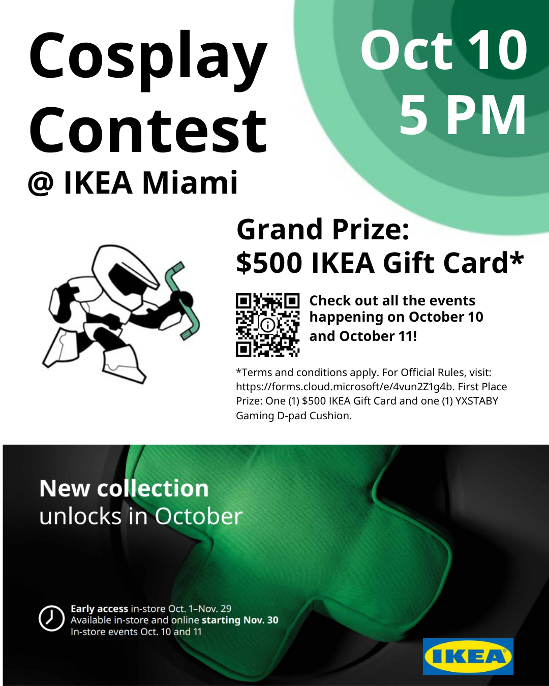IKEA You're Invited! Free Gaming Event at IKEA Miami.