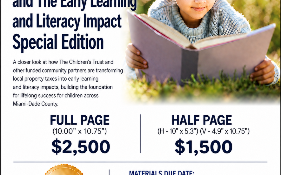 Join Us in Supporting The Children’s Trust – Early Learning & Literacy Special Edition