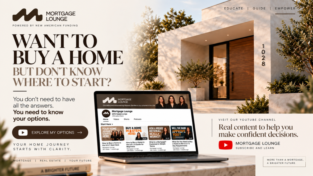 Want to Buy a Home but Don’t Know Where to Start? Let Mortgage Lounge Guide You.