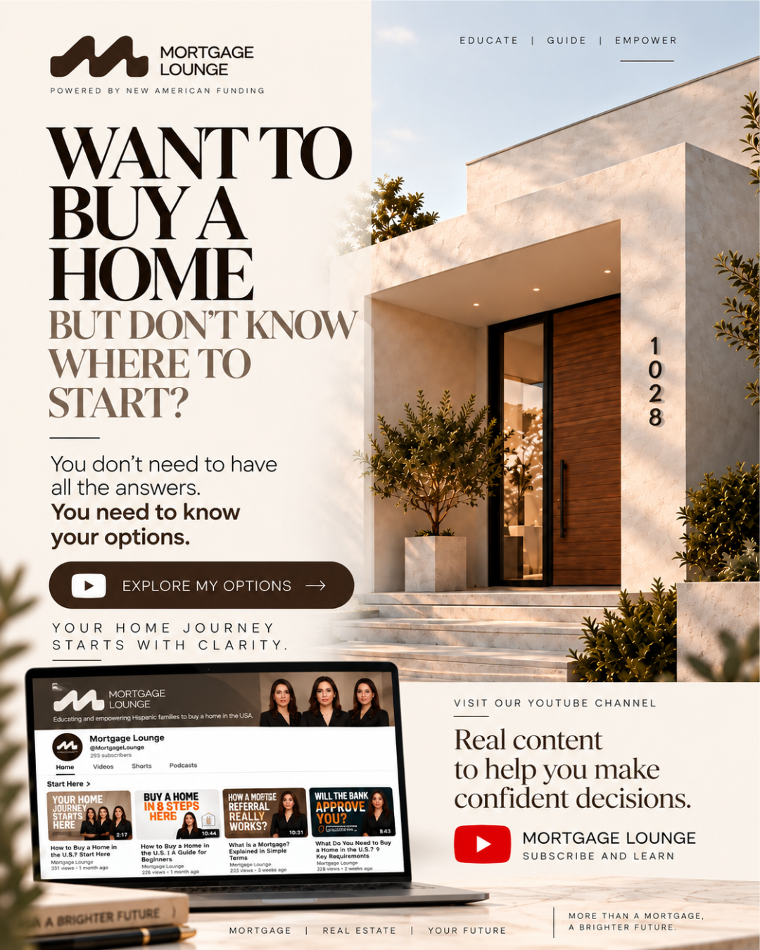 Want to Buy a Home but Don’t Know Where to Start? Let Mortgage Lounge Guide You.