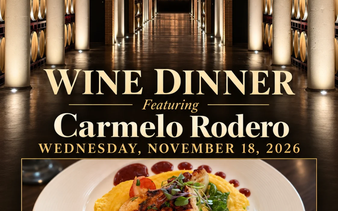 107 Steak & Bar Wine Dinner Featuring Carmelo Rodero