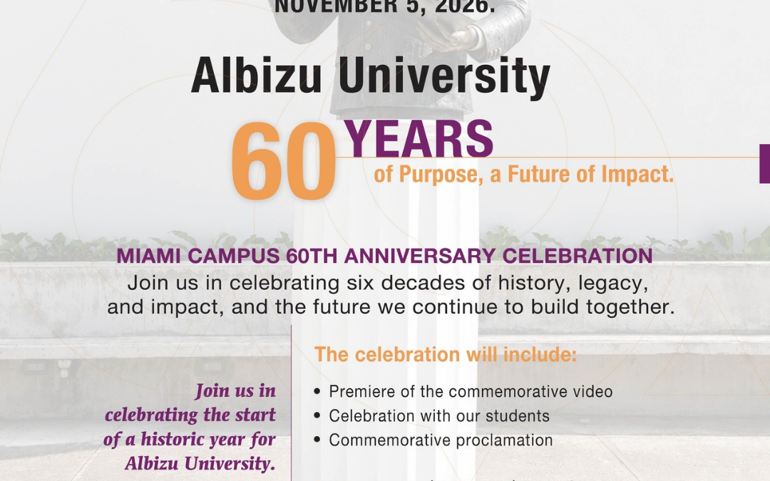 Albizu University to Celebrate 60th Anniversary Nov. 5