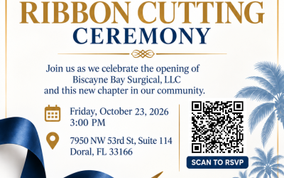 Join Us for the Biscayne Bay Surgical, LLC Ribbon Cutting Ceremony – October 23
