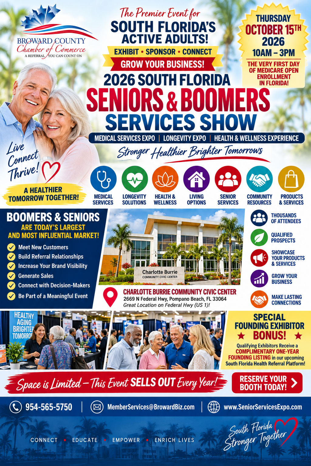 Broward County Chamber of Commerce 2026 South Florida Seniors & Boomers Services Show