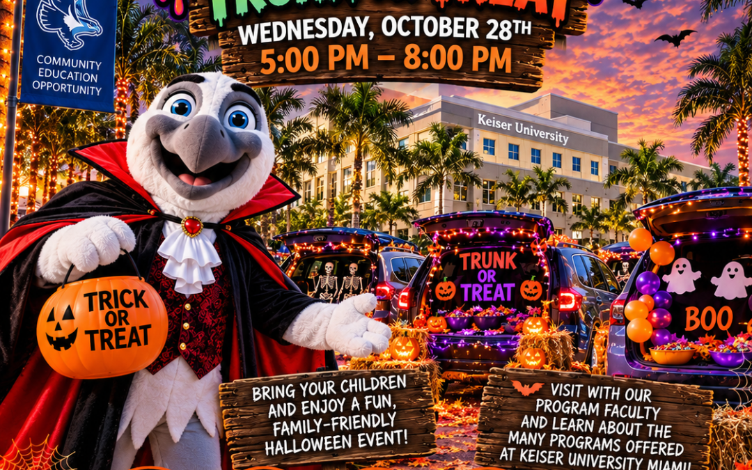  You’re Invited to Keiser University Miami’s Scare Fair!