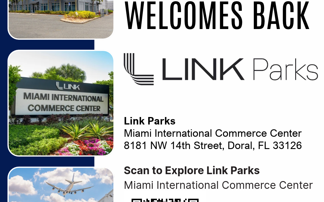 Doral Chamber of Commerce Proudly Welcomes Back Link Parks as a Platinum Member.