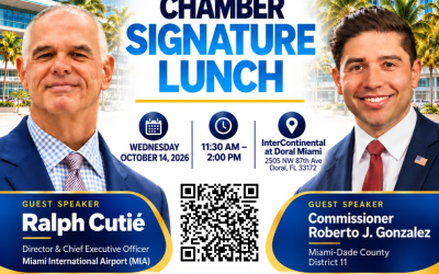 Miami Airport Chamber Signature Lunch with Ralph Cutié & Roberto J. Gonzalez