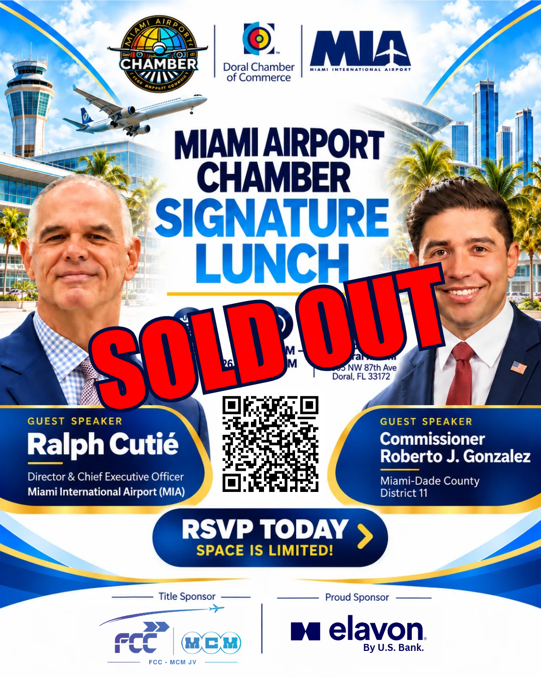 Miami Airport Chamber Lunch SOLD OUT