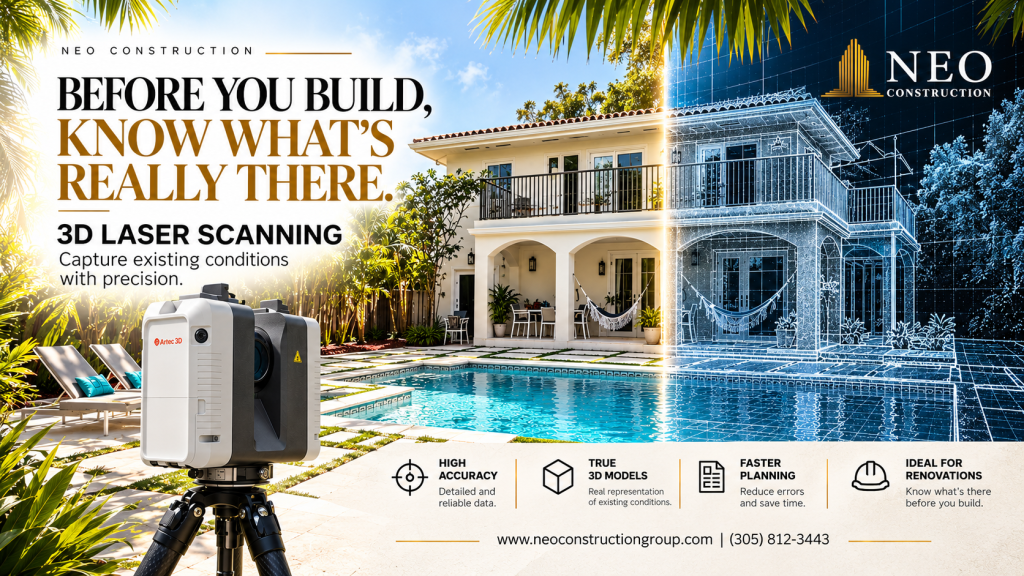Neo Construction Corp BEFORE YOU BUILD, KNOW WHAT’S REALLY THERE.