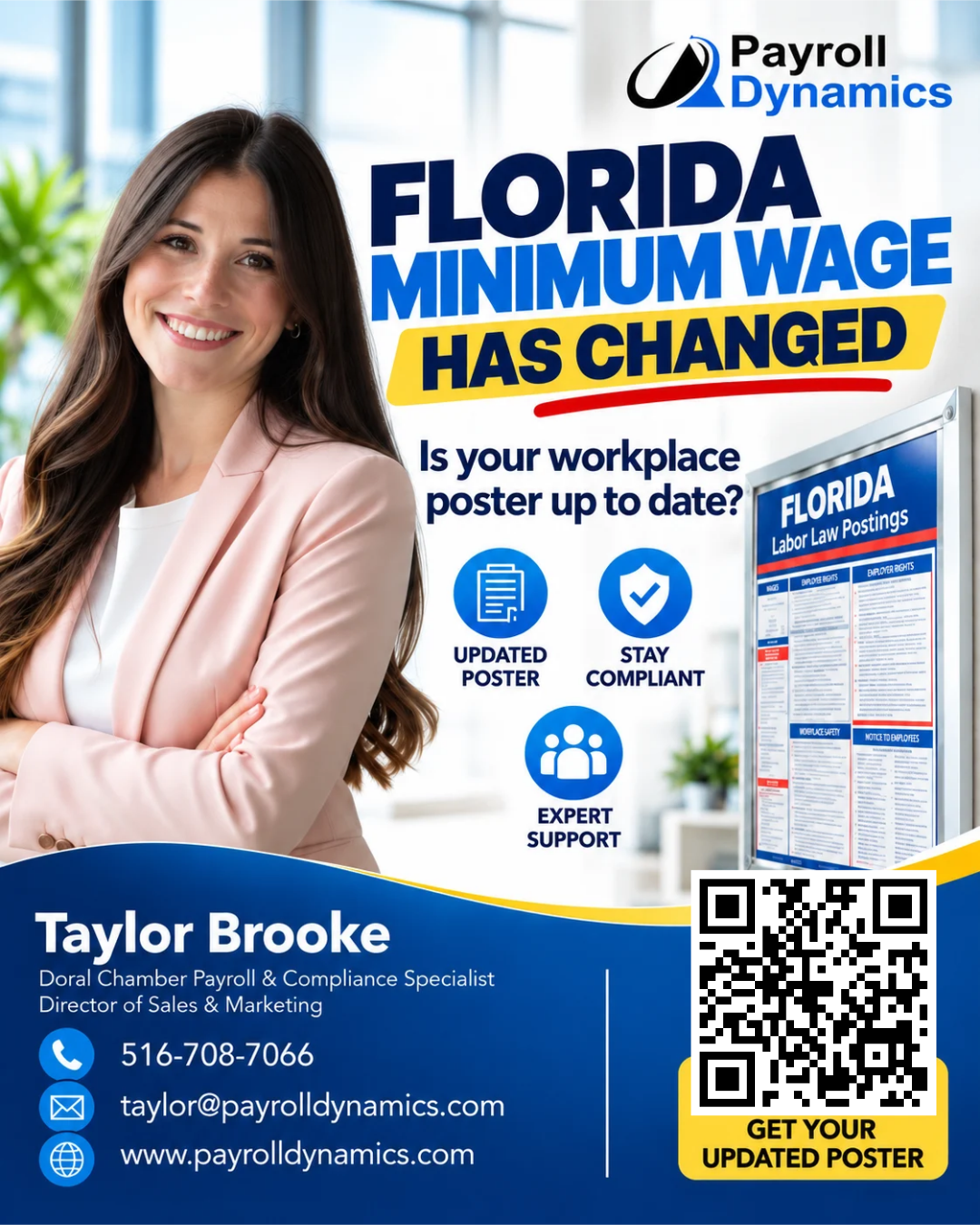 Payroll Dynamics: Florida Minimum Wage Has Changed – Is Your Business Compliant?