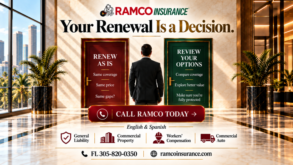 Ramco Insurance Your Commercial Insurance Renewal Is a Decision.