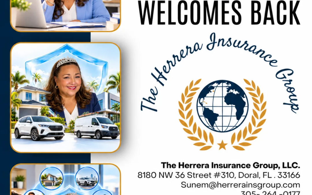 Doral Chamber of Commerce Proudly Welcomes Back The Herrera Insurance Group, LLC as a Platinum Member.