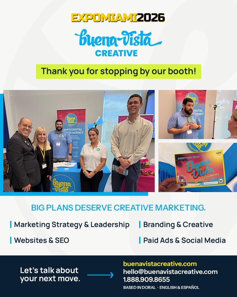 Buena Vista Creative Great meeting you at ExpoMiami!